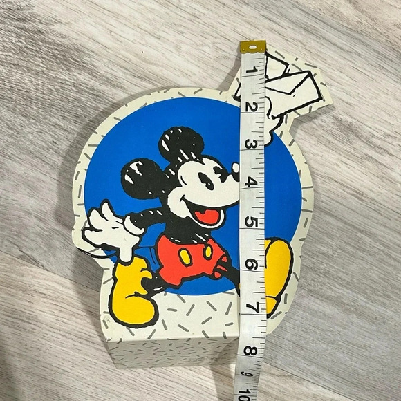 Vintage Mickey Mouse Metal Book End Disney Applause Got Mail Office Shelf Decor - Picture 5 of 7